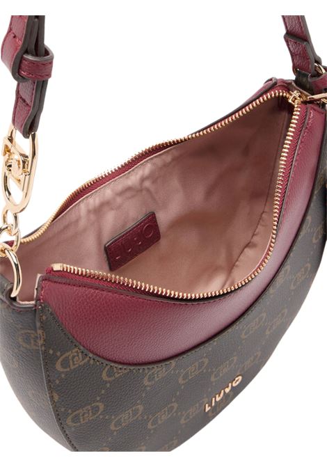 Borsa a spalla con logo RED Liu Jo | AF5251E005391726